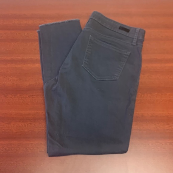 gray kut ankle skinny